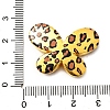 Electroplate & Spay Painted Acrylic Beads OACR-S043-05B-02-3