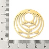 Real 18K Gold Plated PVD Vacuum Plating 304 Stainless Steel Pendants STAS-L278-033G-01-3