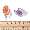 Luminous Transparent Resin Pendants X-RESI-Z038-02-5