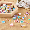 Resin Pendants and Handmade Polymer Clay Pendants DIY-TA0008-75-37