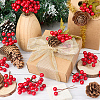200Pcs Foam Artificial Red Holly Berries Model AJEW-GF0012-34-4