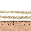 Brass Micro Pave Cubic Zirconia Geometric Tennis Necklaces NJEW-C121-02C-G-5