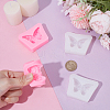 2 Sets 2 Colors DIY Silicone Cabochon Molds SIMO-UN0001-01-4