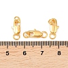 Brass Lobster Claw Clasps KK-KK801-G-4