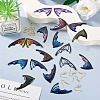 DIY Butterfly Wing Earring Making Kit DIY-TA0005-39-14