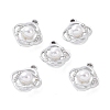 Alloy Rhinestone Pendants ALRI-C008-70P-2