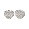 201 Stainless Steel Charms STAS-J401-VC729-2
