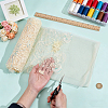 PE Plastic Star Moon Sequins Fabric DIY-WH0816-598A-3