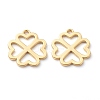 Brass Pendants KK-J278-17G-1