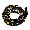 Round Millefiori Glass Beads Strands X-LK-P001-31-2