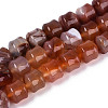 Natural Red Agate Beads Strands G-N353-06A-05-2