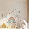 Translucent PVC Self Adhesive Wall Stickers STIC-WH0015-365-1