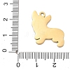 304 Stainless Steel Pendants SA-CBAE115-09G-3