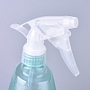500ml Transparent PP Plastic Reusable Empty Trigger Spray Bottles AJEW-WH0109-70-2