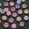 Acrylic Beads MACR-N008-58W-1