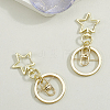 18Pcs Alloy Swivel Keychain Clasps KEYC-SP0001-48A-G-7
