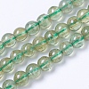 Natural Green Apatite Beads Strands G-F568-208-4mm-1