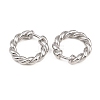 304 Stainless Steel Pendants STAS-P437-07P-2