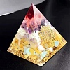 Orgonite Pyramid Resin Energy Generators PW-WG3D1EB-01-1