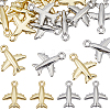 20Pcs 2 Colors Brass Pendants KK-DR0001-50-1