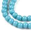 Opaque Solid Color Glass Beads Strands GLAA-T032-P4mm-13A-4