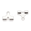 304 Stainless Steel Folding Crimp Ends X-STAS-M250-02-2