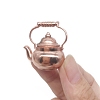 Alloy Miniature Teapot Ornaments LS-BOTT-PW0001-161-5
