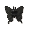 Butterfly Black Aolly Brooches JEWB-U004-06EB-06-2