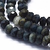 Natural Blue Tiger Eye Beads Strands G-D0013-58B-3