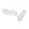 Frosted Glass Beads FGLA-L001-001K-2