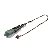 Natural Amazonite Pointed Dowsing Pendulum Big Pendants G-H285-06R-A31-4