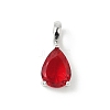 Brass Birthstone Pendants KK-D372-02G-07-1