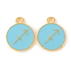 Alloy Enamel Pendants ENAM-S124-01B-16F-1