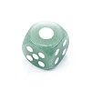 Natural Green Aventurine Carved Cube Dice PW-WG57879-05-1