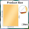 Rectangle Tinfoil Paper Sheets for Craft Engraving DIY-WH0671-302B-02-2