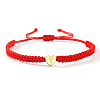 304 Stainless Steel Bead Braided Bead Bracelets HG7153-25-1