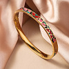 304 Stainless Steel Enamel Bangles FS-WG30162-06-1