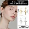20Pcs 2 Colors Brass Pendants KK-ME0001-90-2