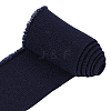 Polyester Ribbed Elastic Fabric Band DIY-WH0671-532B-1