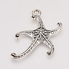 Tibetan Style Alloy Pendants TIBE-T011-55AS-LF-1