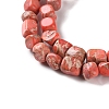 Dyed Natural Imperial Jasper Beads Strands G-U011-A02-01-4