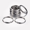 Tarnish Resistant 304 Stainless Steel Keychain Clasps LS-KEYC-D049-03-1