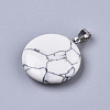 Synthetic Turquoise Pendants LS-X-G-R470-013-1