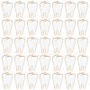 60Pcs Alloy Enamel Pendants ENAM-SC0008-03-1
