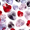 240Pcs 8 Style Romantic Valentines Ideas Glass Charms GLAA-LS0001-06-4