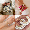 6 Strands 6 Styles Electroplate Glass Beads Strands EGLA-TADJ0001-02D-6