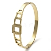 Ion Plating(IP) 304 Stainless Steel Hinged Bangles for Women BJEW-A011-17G-4