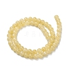 Natural Topaz Jade Beads Strands G-P454-01B-01-4