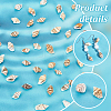   230Pcs 2 Styles Natural Shell Beads BSHE-PH0001-39-4