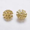 Brass Rhinestone Setting KK-N207-G-FF-3